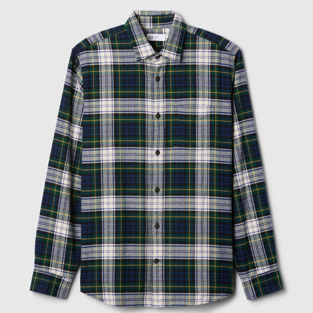 NEW Gap Long Sleeve Flannel